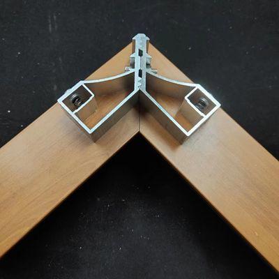 5060 Series Aluminum Profile 90-Degree Corner Joint for Office Window & Door Frames