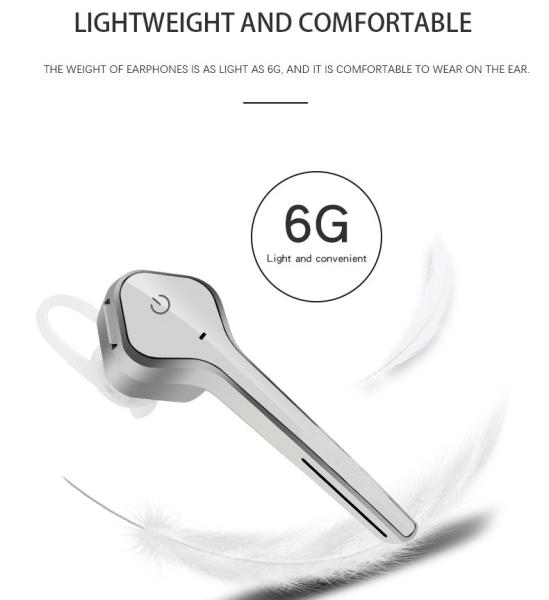 Producentre PDCFF516 Mini wireless headphones BT business earphone hands free with mic Portable type for mobile phone ip