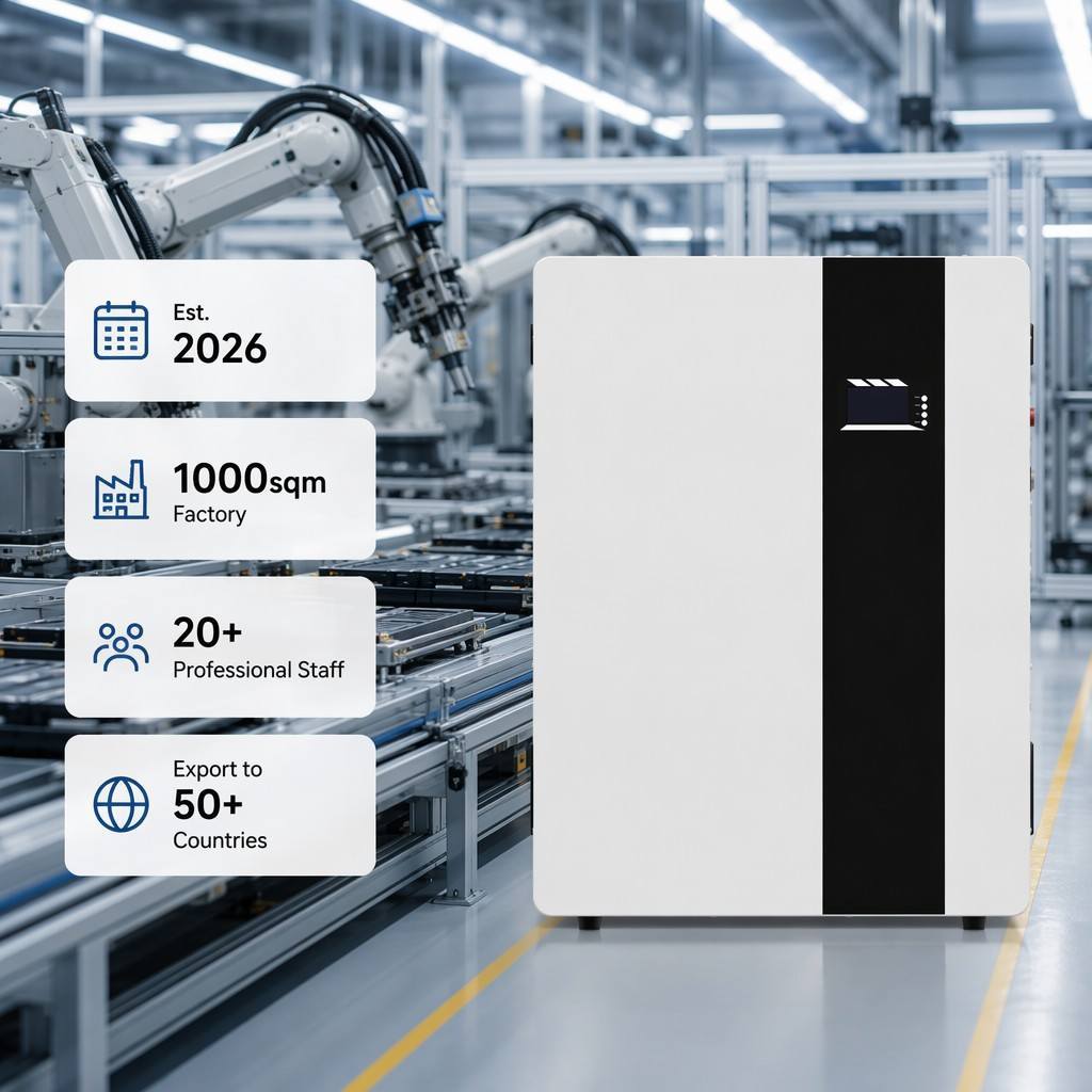 Series 51.2V 100Ah 200Ah Wall-Mounted LiFePO4 Battery 5kWh 10kWh Solar Energy Storage System for Home Tianon