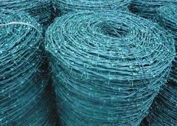 ISO9001 2.5mm Iron Barbed Fencing Wire For Grass Boundary