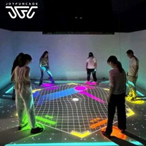 AR Light Party Immersive Interactive Floor Projection System for Commercial