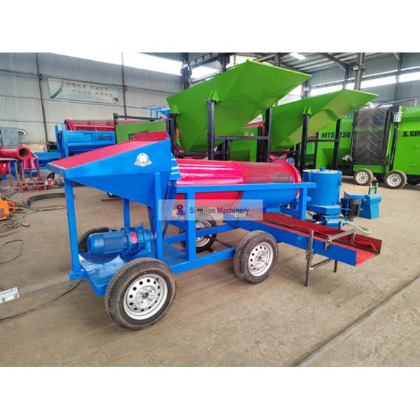 Small Scale 5 Tons Mini Gold Processing Plant for Alluvial Gold Gravity Separation