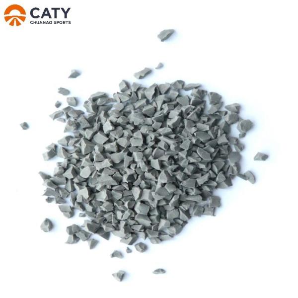 Elastic Practical EPDM Crumb Rubber , Anti Corrosion Playground Pellets