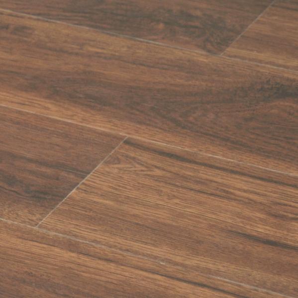Wood Grain SPC Rigid Core Vinyl Flooring Moisture Proof  UV Coating Surface