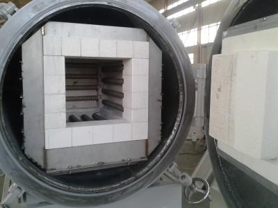 32L Lab Vacuum Box Furnace Metal Mantle Body Fully Sealed With Four Sides Heating