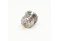 Conector macho de aço inoxidável de SMP Linha-no conector reto do RF do terminal da montagem