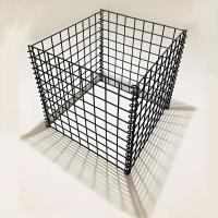 Gabión de roca soldada galvanizado 2x2m Cestas de cercas de jardín Gabión para pared de contención