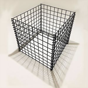 Galvanized Welded Rock Gabion Baskets 2x2m Garden Fence Gabion For Retaining Wall