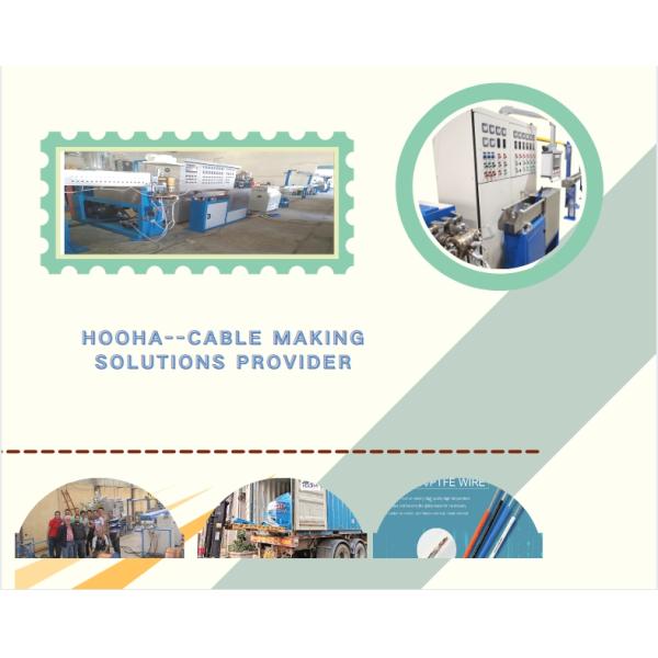 2-5mm Teflon Cable Making Machine Electrical Wire Manufacturing Equipment