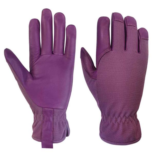 As luvas de jardinagem do trabalho do roxo das meninas cobrem para Rose Garden Multiple Sizes