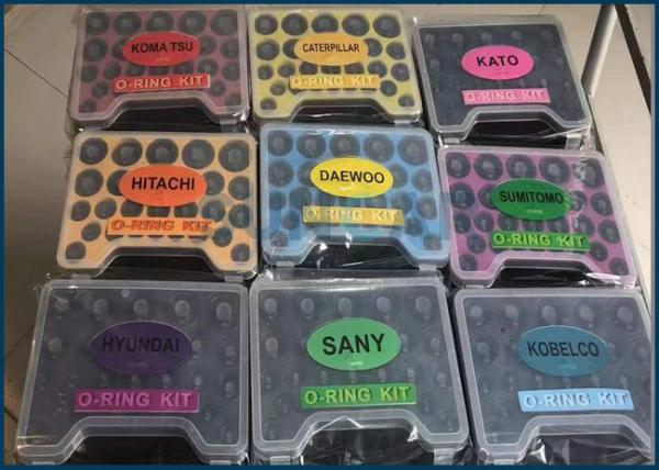 KATO portátil SUMITOMO SANY XGMA do C-A-T HIATCHI KOBELCO SUNCARSUNCARVOLVO DOOSAN DAEWOO HYUNDAI da caixa O Ring Seal Kit Box For KOMATSU