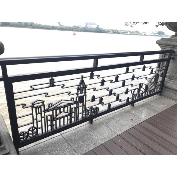 Wholesale price Villa Garden Decorative Laser Cut Steel Screen Fence Panels