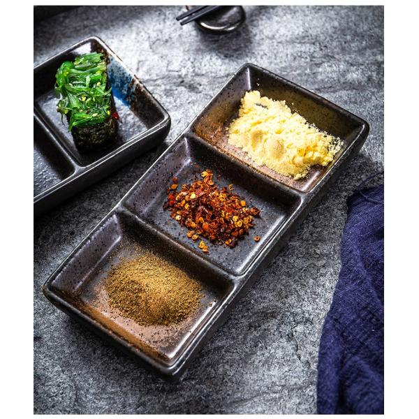 FDA EU Rectangle Novelty Porcelain Serving Dishes Odorless Fadeless