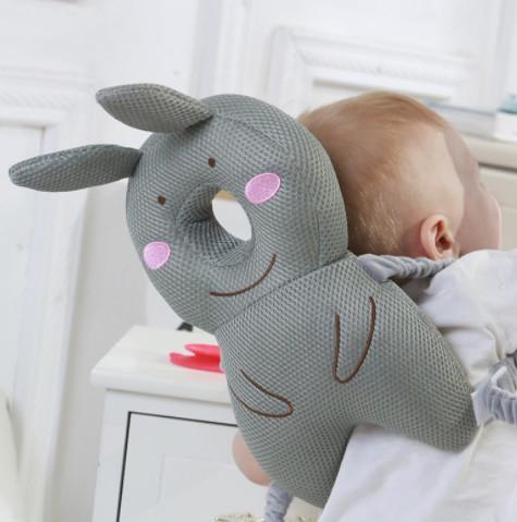 Baby anti-fall head protection cushion summer breathable baby anti-fall pillow protection headrest children's walking ca