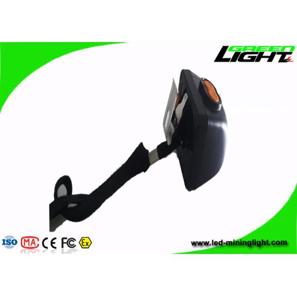 lâmpada de tampão 4.5Ah de mineração sem corda recarregável 4000Lux 1.3W com a tela de Digitas da corda da segurança