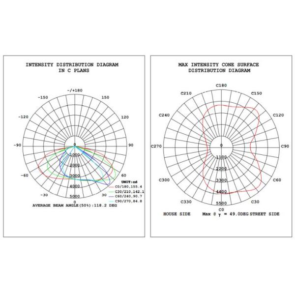 High power Petrel LED Street light 100W for LED Street lighting fixtures.