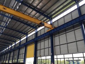 Crane électrique à poutre unique de 20 tonnes avec télécommande