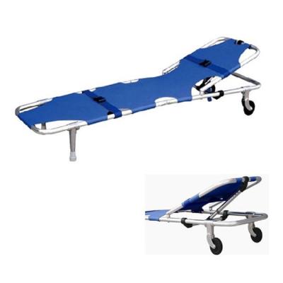 Maca Dobro-dobrada Portable de transferência do salvamento com as rodas para a emergência