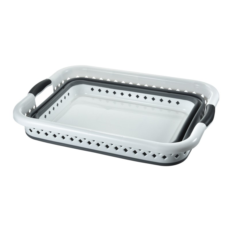 Creative Portable Folding Laundry Basket Wall Hanging Household Storage Solution Heavy-Duty Plastic Basket for Clothes