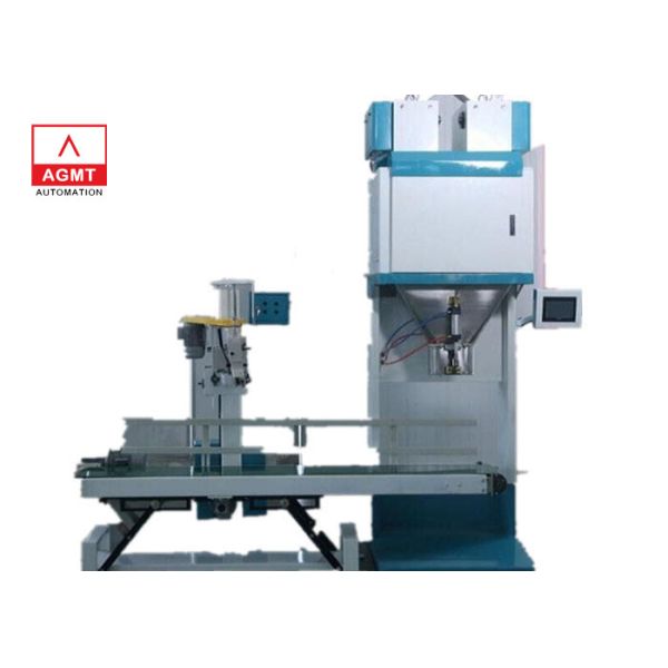 Semi-Automatic Bag Packing Machine with 10-50kg Weighing Range and 4 Load Cell for Precise Granule Packing
