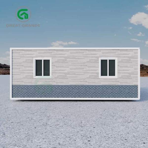 10-Minute Assembly Expandable Prefab House Modern Bathroom 5900mm*6300mm*2480mm