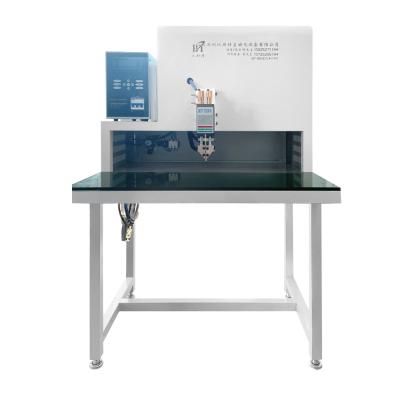 Máquina de soldadura pneumática do ponto do LCD para o ponto de solda uniforme da bateria