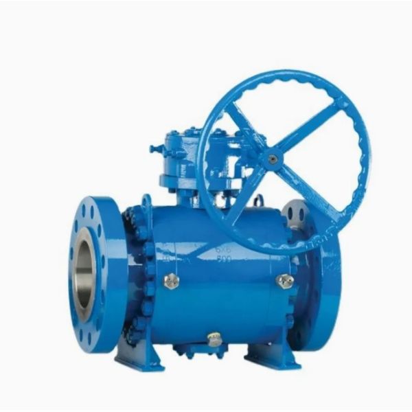 HOT API Standard Carbon Steel WCB 3-Piece Trunnion Mounted Ball Valve Flange Connection High Temperature Gas Use Industrial