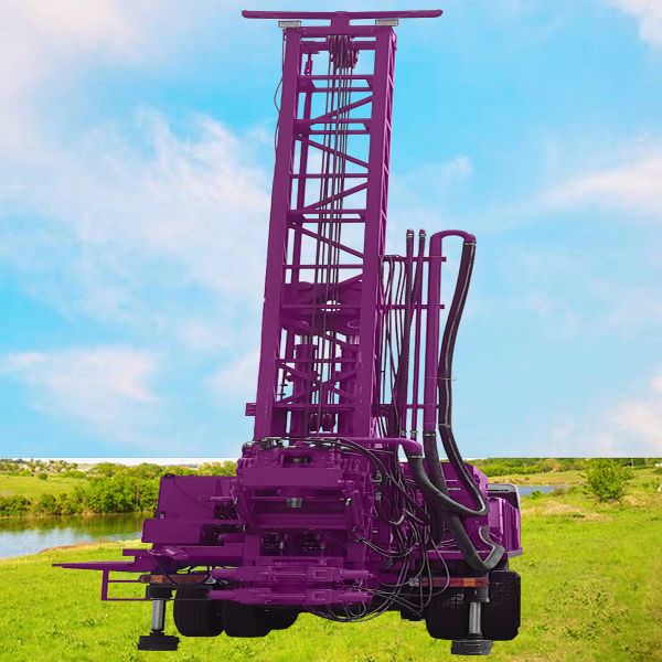 Underground Water Drilling Machine Depth 300m High Performance Water Well Borehole Drilling Rig