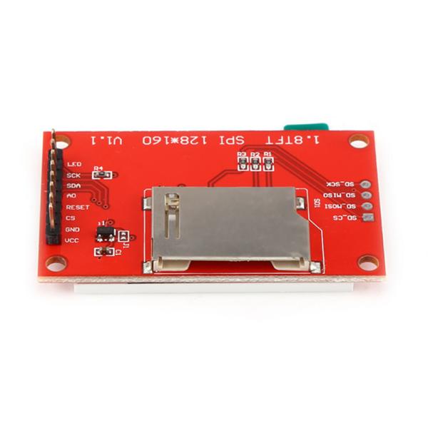 SPI 1,8 экран дисплея модуля TFT модуля ST7735 1,8 Spi 128x160 Tft Tft Lcd дюйма
