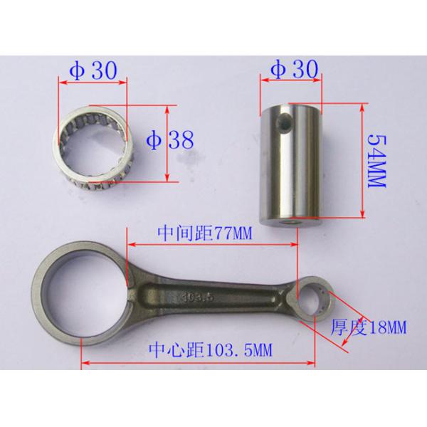 Aftermarket Engine Motorcycle Engine Spare Parts Genuine 45 Steel Connecting Rod Kit For Honda CG125