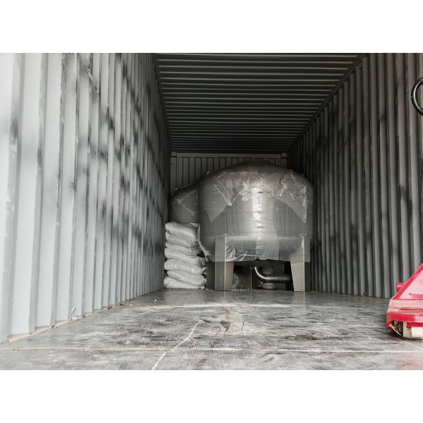 304 Stainless Steel Filter Tank for Water Park Wave Pool Treating Equipments