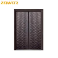 Biens utilisant portes d'entrée en acier de porte d'entrée de villa de diverses résidentielles