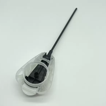 Foldable Dual-Spray Aerosol Nozzle with Secure Locking Design for Industrial Packaging