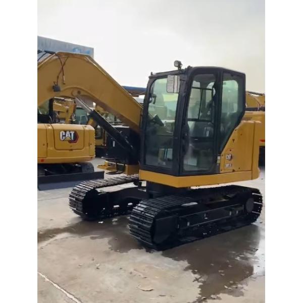 Original Cat 307.5 Used Construction Compact Equipment Excavator Hydraulic 7.5ton