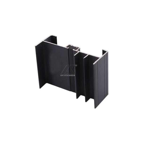 Factory Price Anodizing Black Aluminum window Frame Extrusions Sliding Window Profile
