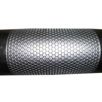 Rouleau de gaufrage en cuir durable adapté aux besoins du client pour le plastique, verre, papier