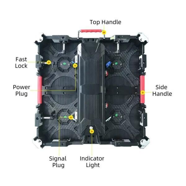 140° Ângulo de visão Escenários da igreja Indoor P3.91 HD LED Video Wall Panel com Certificado