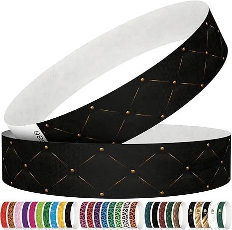 Retailer's Choice Customized Logo Tyvek RFID NFC Sticker Wristband for Events