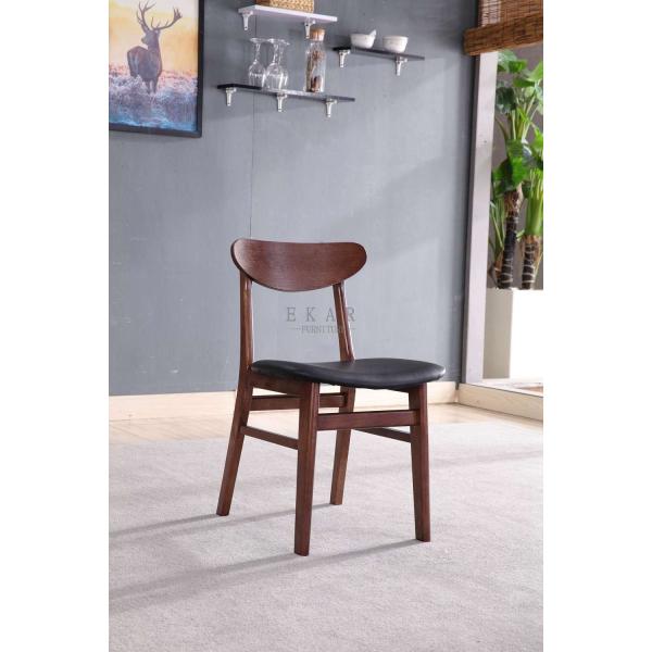 Nordic Style Leather Designer Modern Dining Chair