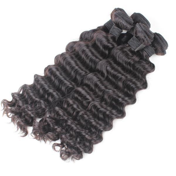 Hot selling Grade 6A 100% Brazilian Remy virgin hair, deep weave human hair weave,hair weft, hair extension