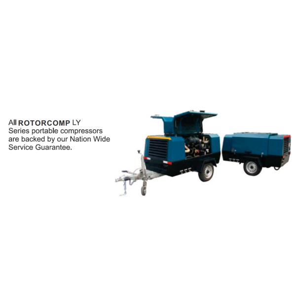 Compresor diesel de Deutz para pulir con chorro de arena el sistema refrescado aire de la eficacia alta