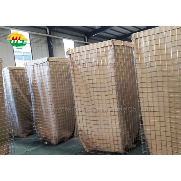 China Factory Bastion Gabions Barrier Wall/Defensive Barrier Heavy Duty Blast And Ballistic Protection Welded Bastion Barrier heesco Defensive Barrier
