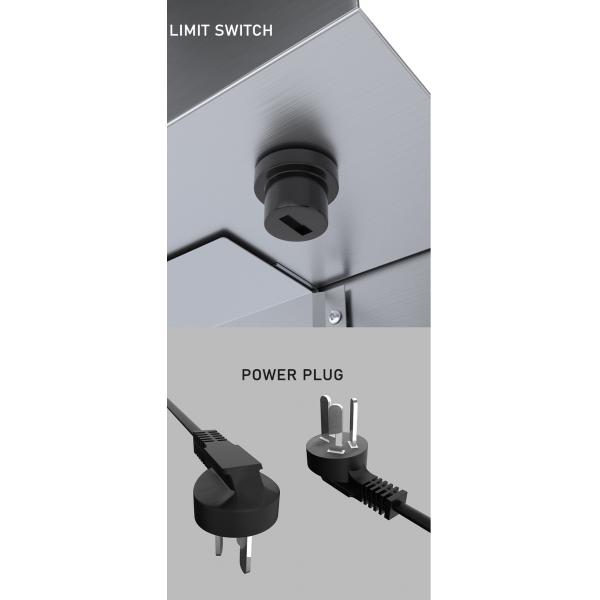 220в 8 литров Нержавеющая сталь Глубокая жарка Электрическая машина с регулируемой температурой