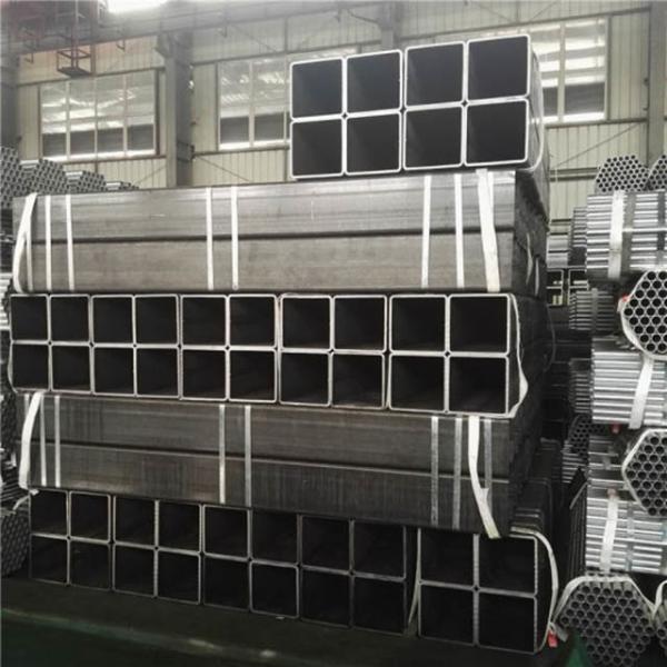 A269 Welded Carbon Steel Square Tube Q235 SS400 Black Hollow Section