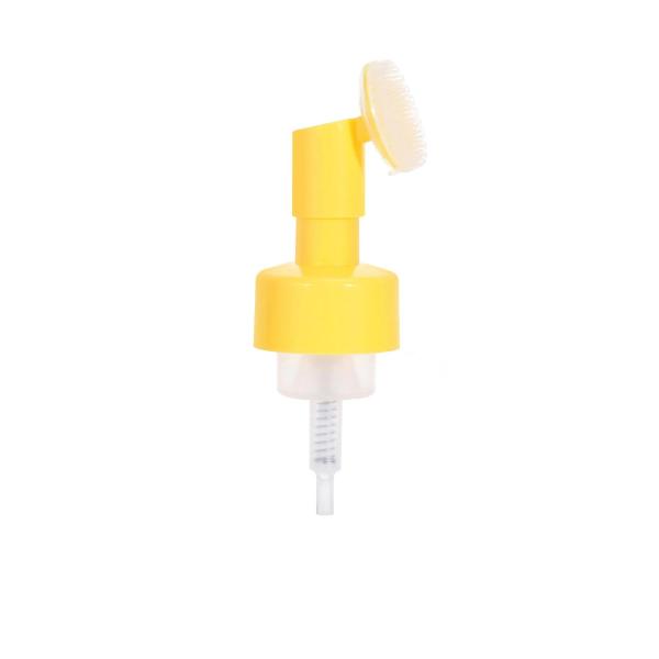 Bomba de espuma de escova de silicone de plástico 42/410 43/410 Dispensador de sabão de limpeza facial