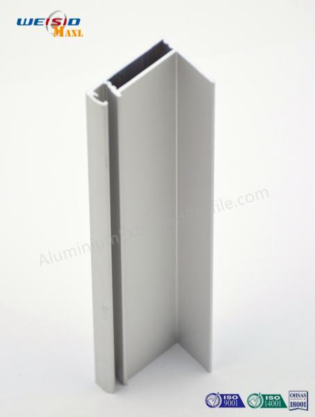 Window Frame Silver Color Aluminium Construction Profiles With Electrophoresis Treatment