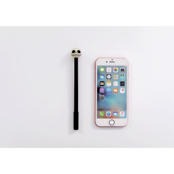 Un stylo d'encre créatif de 0,5 mm créatif à tête de squelette effrayante