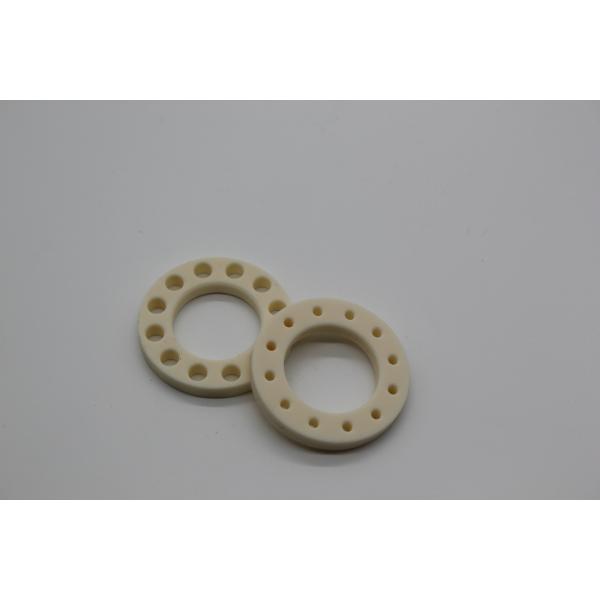 Прецизная передовая керамика Круглое алюминиевое керамическое кольцо керамические уплотнительные машины