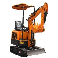 0,8 toneladas de Mini Wheeled Excavator, XN08 Mini Excavator 7.0kw