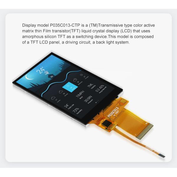 Polcd 450 Nit 3.5 Tft Display 16 Bit 320X 480 LCD Сенсорная панель RoHS